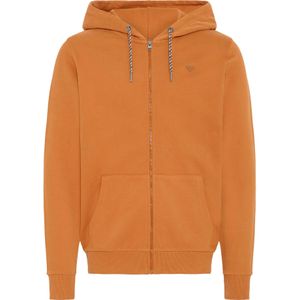 BLEND Sweatvest ' BHLobal '  kastanjebruin