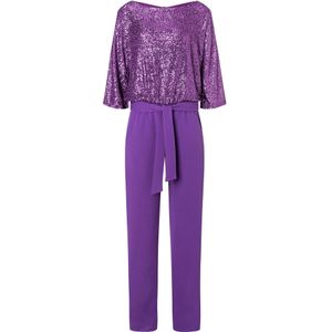 Ana Alcazar Jumpsuit 'Salkia'  lila / zilver