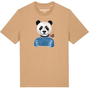 Watapparel Shirt 'Panda'  beige / gemengde kleuren