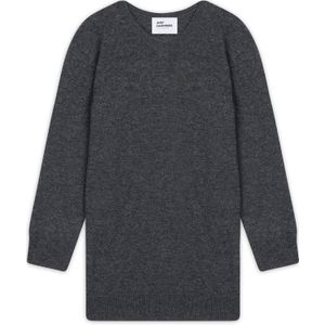 JUST CASHMERE Trui 'Janice'  donkergrijs