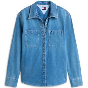 Tommy Jeans Blouse  blauw denim