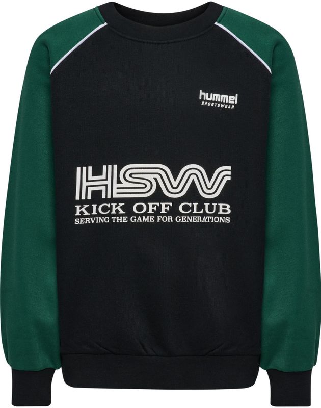 Hummel - HSW - Oversized Sweatshirt - Biologisch Katoen - Voor Kinderen