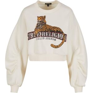 True Religion Sweatshirt  sepia / donkerrood / zwart / wolwit