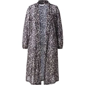 MIAMODA Tussenjas  lichtgrijs / zwart