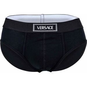 VERSACE Slip  zwart / wit