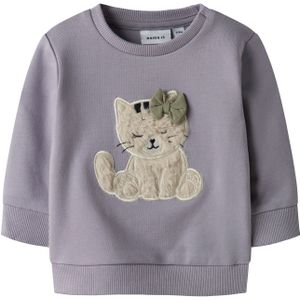 NAME IT Sweatshirt 'NBFTACATHY'  beige / grijs / lavendel