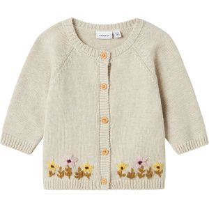Name It Cardigan - Gebreid - NbfKamma - Peyote Melange - Name It - 56 - Cardigan