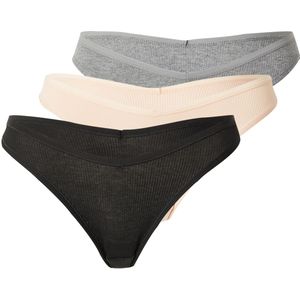 ETAM String 'JOHN'  beige / grijs gemêleerd / zwart