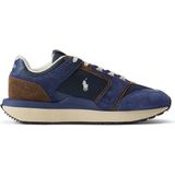 Polo Ralph Laurenvoor mannen. 809973975004 Train 89 leren schoenen zwart (45), Leer, Plat, Veters, Casual