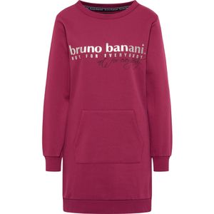 Bruno Banani Jurk 'ARNOLD'  bordeaux / zwart / zilver