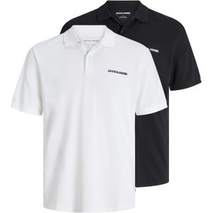JACK & JONES Shirt  zwart / parelwit