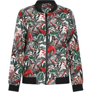 ALEKO Tussenjas  groen / rood / zwart / wit