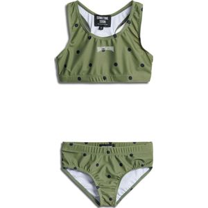 SOMETIME SOON Bikini  olijfgroen / zwart / wit