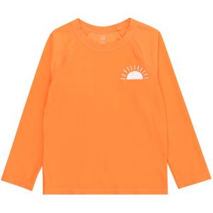 GAP Shirt  donkeroranje / wit