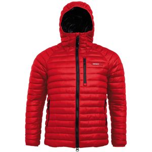 JACK1T Outdoorjas ' SATEL1TE Kapuzen-Daunenjacke 2.0 '  rood