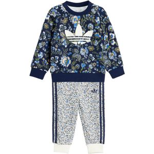 Adidas Originals X Liberty London - Crew Set Kids - Trainingspakken - Blauw