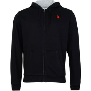 U.S. POLO ASSN. Sweatvest  rood / zwart