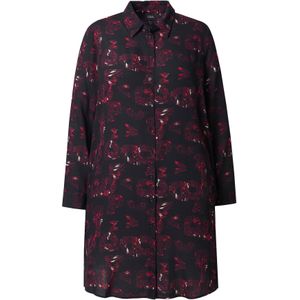 Ulla Popken Blouse  rood / zwart / wit