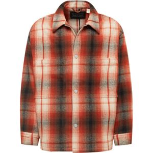 LEVI'S ® Tussenjas 'Portola Chore'  lichtbeige / roestrood / zwart
