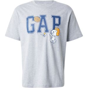 GAP Shirt 'SNOOPY FOOTBALL'  donkerblauw / curry / grijs / wit
