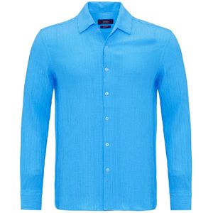 Antioch Overhemd  royal blue/koningsblauw