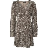 PIECES Jurk 'PCKAM'  bruin