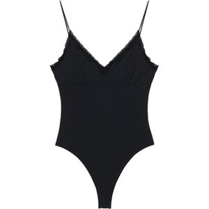 Pull&Bear Shirt body  zwart