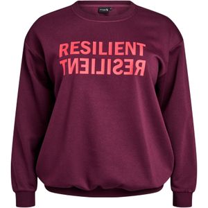 Active by Zizzi Trui 'Cannie'  bordeaux / pastelrood