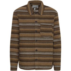 !Solid Tussenjas ' MICHA '  bruin gemêleerd / zwart