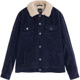 Desigual - Corduroy Jack - Kraag met Schapenvacht-effect - Langarmjack