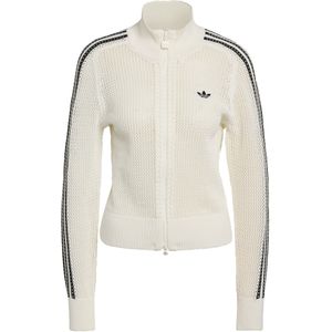 ADIDAS ORIGINALS Gebreid vest 'Firebird'  zwart / offwhite