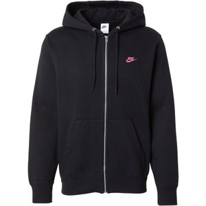 Nike Sportswear Sweatvest 'CLUB'  rosa / zwart