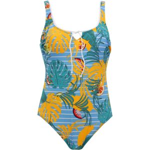 VIVID Badpak  lichtblauw / goudgeel / rood / wit