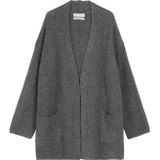 Marc O'Polo - Gebreid Vest - Donkergrijs - Knitwear - V-hals