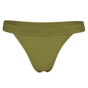 Yenita String  olijfgroen