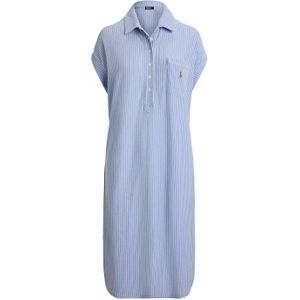 Polo Ralph Lauren Nachthemd 'Oxford '  lichtblauw / wit
