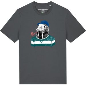Watapparel Shirt 'Walross'  antraciet / gemengde kleuren