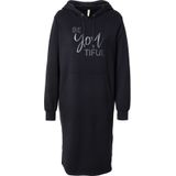 Soyaconcept - BANU 259 - Jurk - Grijs / Zwart - Recht Model - Capuchon