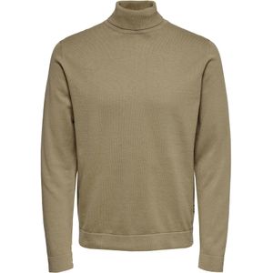 Only & Sons Trui 'ONSALEX'  donkerbeige