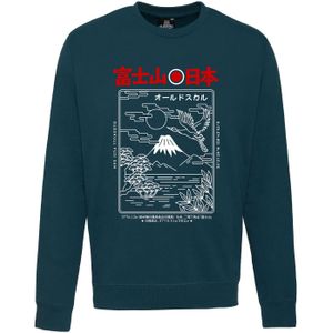 Oldskull Sweatshirt  donkergroen