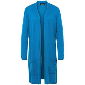 Goldner Gebreid vest  azuur