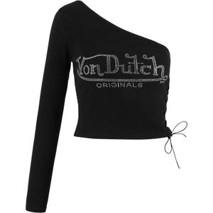 Von Dutch Originals Shirt 'Avery'  zwart / zilver