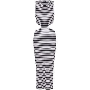 EA7 Emporio Armani Jurk 'Costa Smeralda'  marine / wit