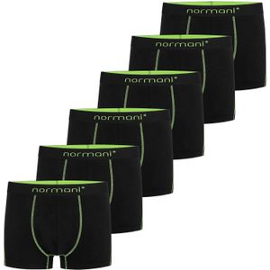 normani Boxershorts  groen / zwart