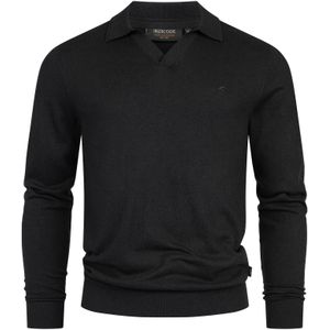 INDICODE JEANS Trui 'Hagen'  zwart