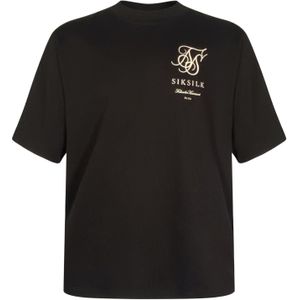 SikSilk Shirt  zwart / wit