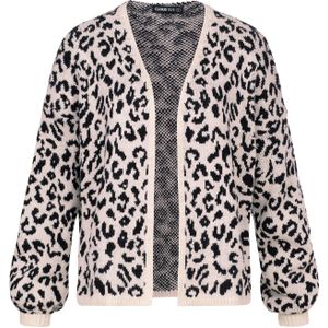 Cloud5ive Gebreid vest  crème / zwart