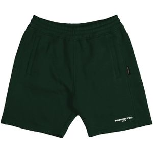 Prohibited Broek  donkergroen / wit