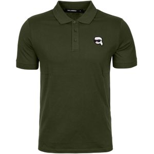 Karl Lagerfeld Shirt  donkergroen