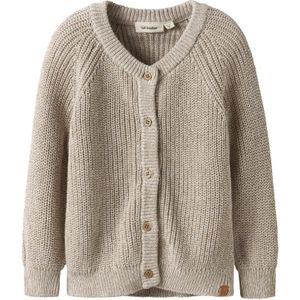 Biologisch Katoen - Cardigan - Gebreid - Lange Mouwen - Regular Fit